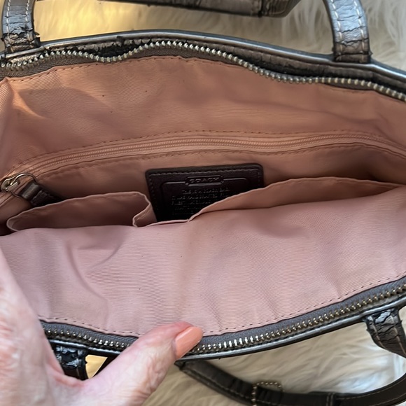 Coach Handbag Silver - Picture 16 of 16